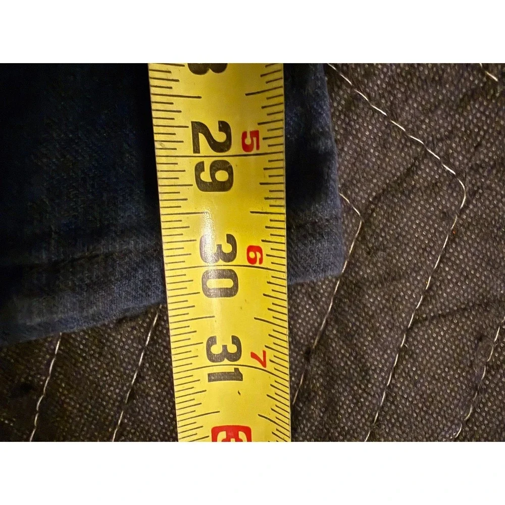 Levi's 512 Slim Taper Jeans Mens 30x32 Black Windowpane Red Tab Grid Pattern